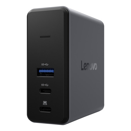 Lenovo X9 Charging GaN Dock Wired USB 3.2 Gen 2 (3.1 Gen 2) Type-C Grey