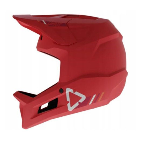 LEATT MTB Gravity 1.0 V24 Full-Face Cycling Helmet, Size M, Red