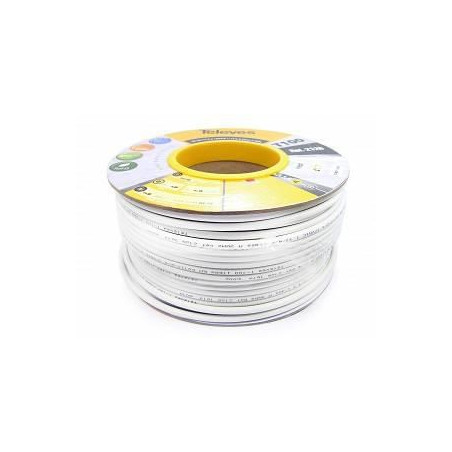 COAXIAL CABLE Televes T-100 PVC Eca CLASS A - 100m