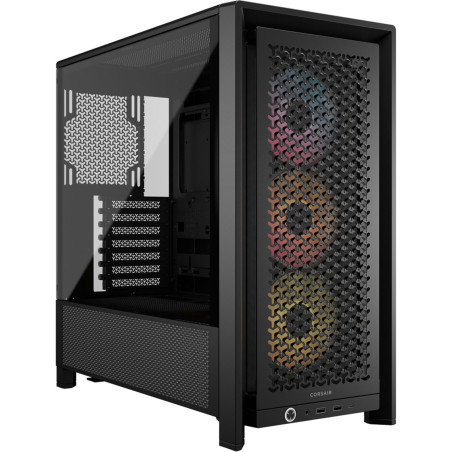 Corsair PC Case | Frame 4000D RS ARGB Modular | Mid-Tower | Black