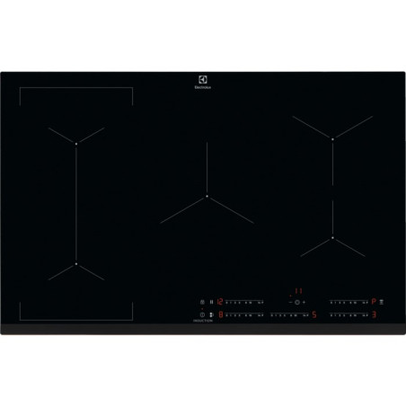 Electrolux EIV835 Black Built-in 80 cm Zone induction hob 5 zone(s)