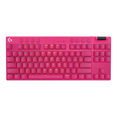 KEYBOARD WRL PRO X TKL/PINK 920-012159 LOGITECH