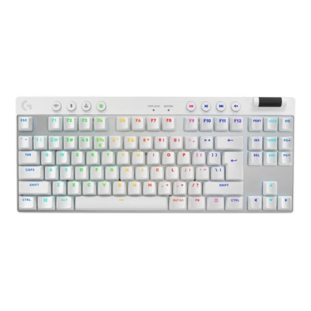 KEYBOARD WRL PRO X TKL/WHITE 920-012148 LOGITECH