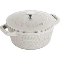 Staub Round Cast Iron Pot -...