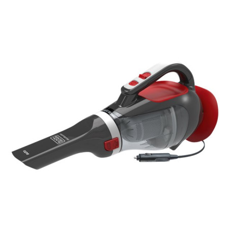 BLACK & DECKER Car Vacuum Cleaner | ADV1200-XJ | Corded operating | 12 V | Black/Red