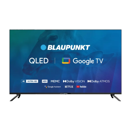Blaupunkt | QLED TV | 50QBG6000S | 50 | Smart TV | Google TV | UHD | Black