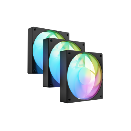 Fury Sai S12 ARGB PWM, 3-pack | Fan | Black