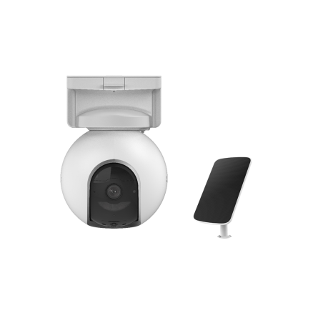 EZVIZ | CS-EB8 4G | Battery-powered PT camera with solar panel | PTZ | 8 MP | 4 mm | IP65 | H.264/H.265 | MicroSD, max. 512 GB
