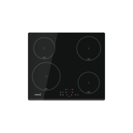 CATA Hob | IB 6324E2 BK | Induction | Number of burners/cooking zones 4 | Touch | Timer | Black
