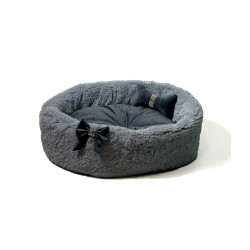 GO GIFT Grey XL pet bed -...