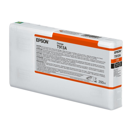 EPSON T913A Orange Ink Cartridge 200ml