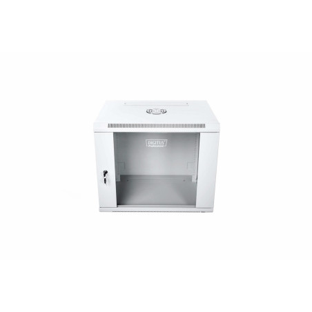 Digitus DN-W19 09U/450 rack cabinet 9U Wall mounted rack Light grey
