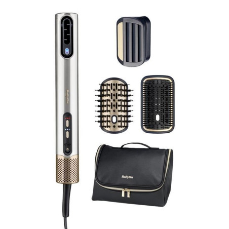BaByliss AS6555E hair styling tool Hair styling kit Airflow Gold, Silver 2.5 m