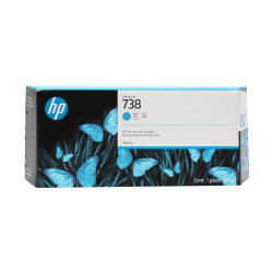 HP 738 300-ml Cyan...