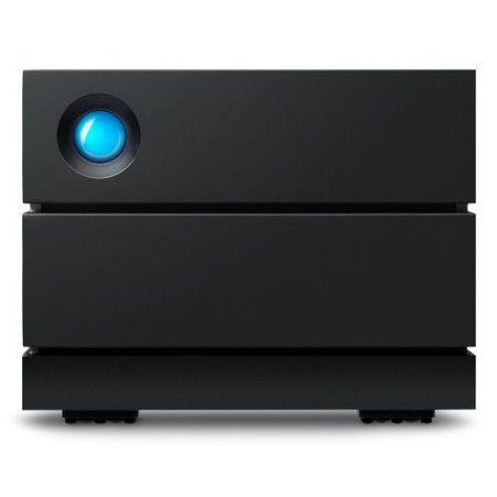 External HDD|LACIE|2big RAID|16TB|USB 3.1|Drives 2|Black|STHJ16000800