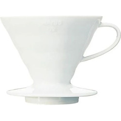 HARIO V60-02 White Ceramic...