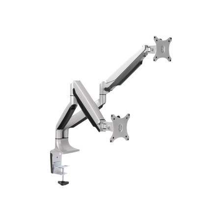 LOGILINK BP0043 - Dual alumium monitor desk mount.13-27. max. 9 kg