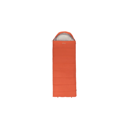 Outwell Campion Lux Orange | Sleeping Bag | 225 x 85 cm | Temperature -16 to 5 °C | Left Zipper