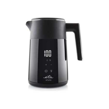 Kettle | ETA Etela 9596 90000 | ETA 2200 W | Electric | 1.5 L | Stainless steel | 360° rotational base | Black