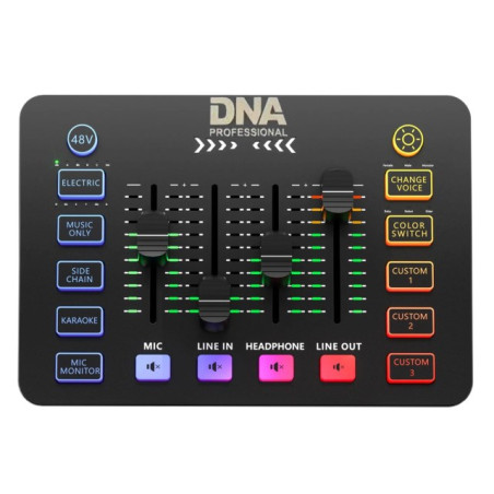 DNA Professional SC ONE - 2-channel analogue mixer with built-in sound effects