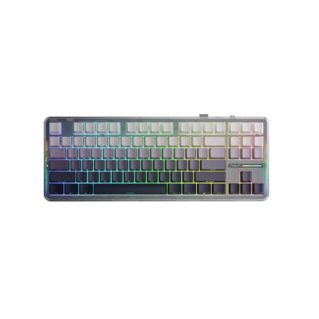 AULA Gasket F87 Gradient Grey SpaceCrystal RGB Keyboard