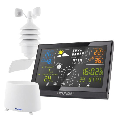 Stacja meteo Hyundai - WSP5100RWIND