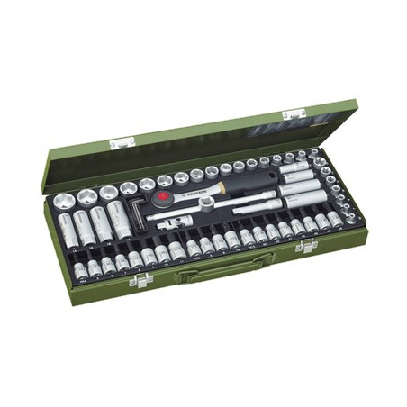 SUPER COMPACT SOCKET SET 3/8IN 65 PCS
