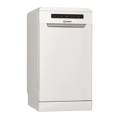 INDESIT Dishwasher | DSFO 3T224 C | Free standing | Width 45 cm | Number of place settings 10 | Number of programs 9 | Energy efficiency class E | Display | White