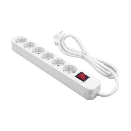 CABLE POWER EXTENSION 1.4M/6OUTL. MRCS206 MEDIARANGE