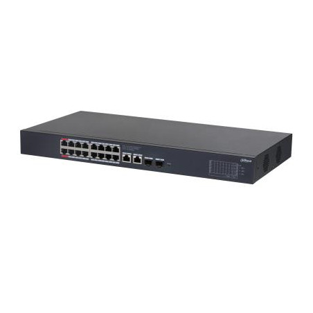 Switch|DAHUA|Desktop/pedestal|Rack|16x10Base-T / 100Base-TX / 1000Base-T|2xSFP|PoE ports 16|CS4220-16GT-240