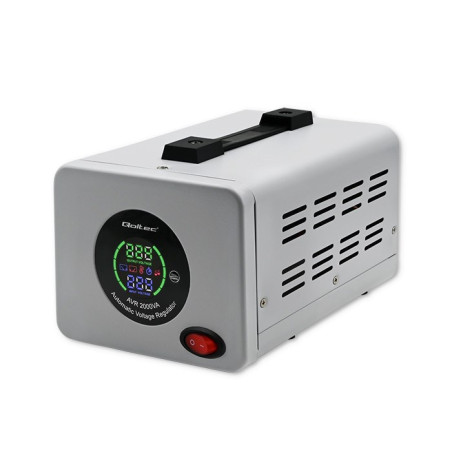 Qoltec 50724 Automatic Voltage Stabilizer AVR 2000VA