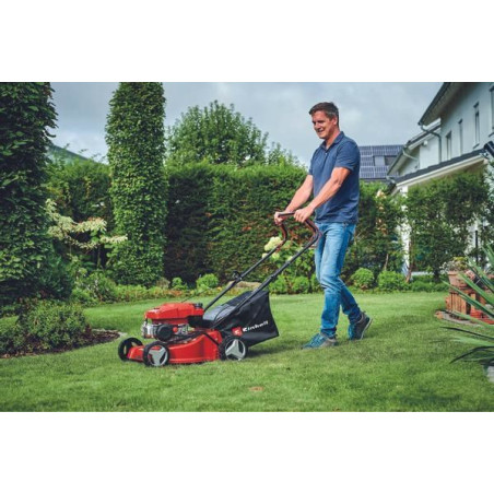 Einhell GC-PM 40/2 S Push lawn mower Petrol Black, Red