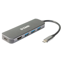 D-Link 5-in-1 USB-C Hub...