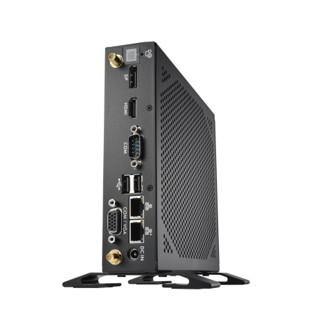 Shuttle XPC slim Barebone DS50U5, i5-1335U, 2x LAN (1x 2.5Gbit ,1x 1Gbit), 1xCOM,1xHDMI,1xDP, 1x VGA, fanless, 24/7 permanent operation