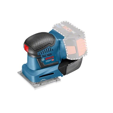 Bosch GSS 18V-10 Professional Random orbital sander 22000 OPM Black, Blue, Red