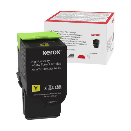 Xerox Genuine ® C310 Color Printer/C315 Color Multifunction Printer Yellow High capacity Toner Cartridge (5500 Pages) - 006R04367