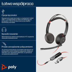 Poly Blackwire 5220 USB-C...