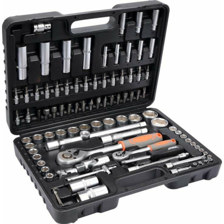 Set of 94 pieces spanners 1/2", 1/4" T58687 STHOR