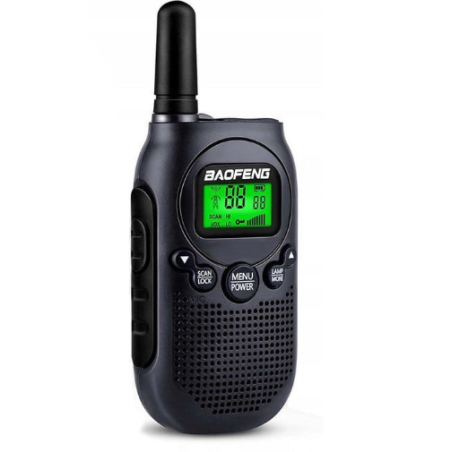 Walkie-Talkie Baofeng BF-T6 Panda Schwarz, 2 pcs