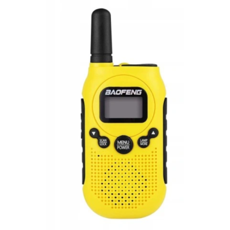 Walkie-Talkie Baofeng BF-T6 Panda Yellow, 2 pcs