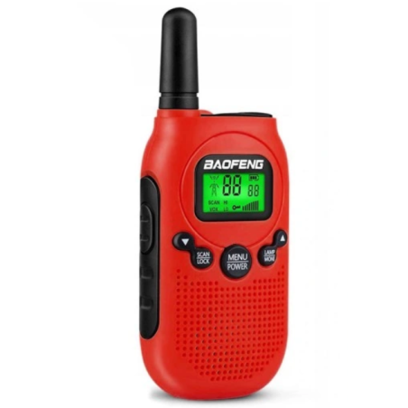 Walkie-Talkie Baofeng BF-T6 Panda Red, 2 pcs