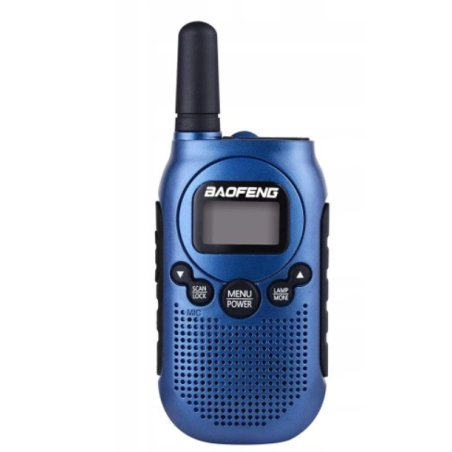 Walkie-Talkie Baofeng BF-T6 Panda Blue, 2 pcs