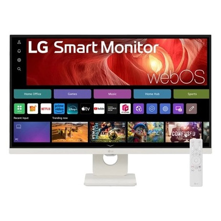 LG 27U731SA-W computer monitor 68.6 cm (27") 3840 x 2160 pixels 4K Ultra HD LCD White