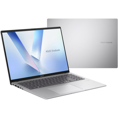 ASUS Vivobook 16 X1607AA-MB010W Ultra 5 325 16.0" WUXGA IPS-level panel 60Hz 300 nits AG 16GB DDR5 512GB SSD Intel Graphics WLAN + Bluetooth 1080p webcam 42Wh battery Windows 11 Cool Silver
