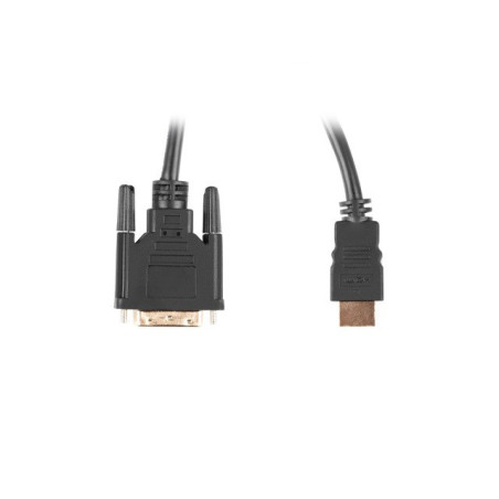 Lanberg CA-HDDV-20CU-0030-BK video cable adapter 3 m HDMI Type A (Standard) DVI-D Black