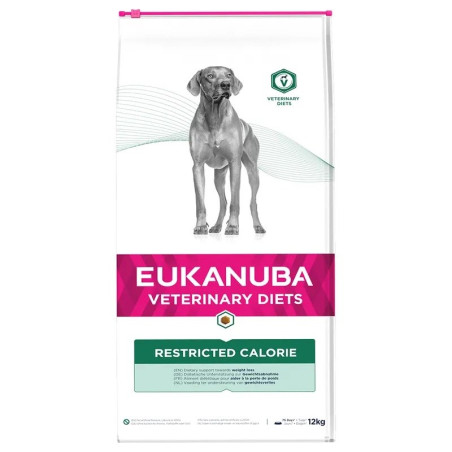 EUKANUBA Veterinary diets Restricted Calorie Chicken - dry dog food - 12kg