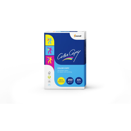Paper copier office Mondi Color Copy 8687A25 (A4; 250g/m2; 125 sheets; white paper; satin)