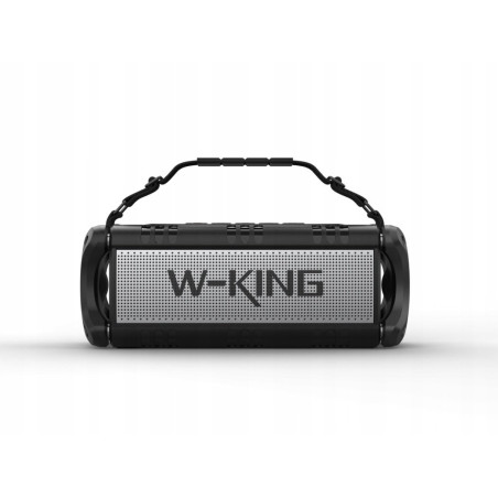 W-KING D8 wireless Bluetooth speaker – black and silver