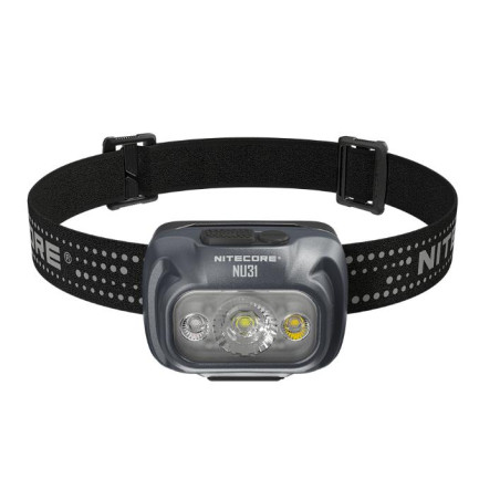 HEADLAMP NU SERIES 550 LUMENS/NU31 SLATE GREY NITECORE