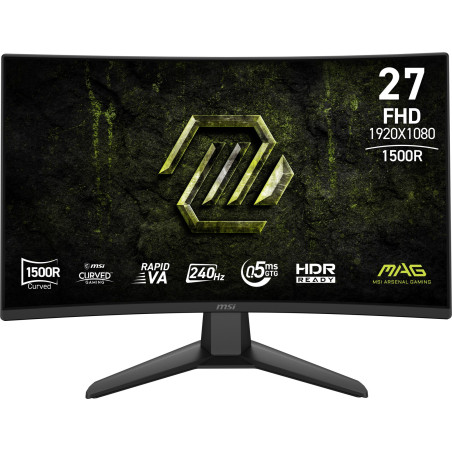 LCD Monitor|MSI|27 "|1920 x 1080 pixels|Full HD|Native aspect ratio 16:9|Curved|MAG274CFX24